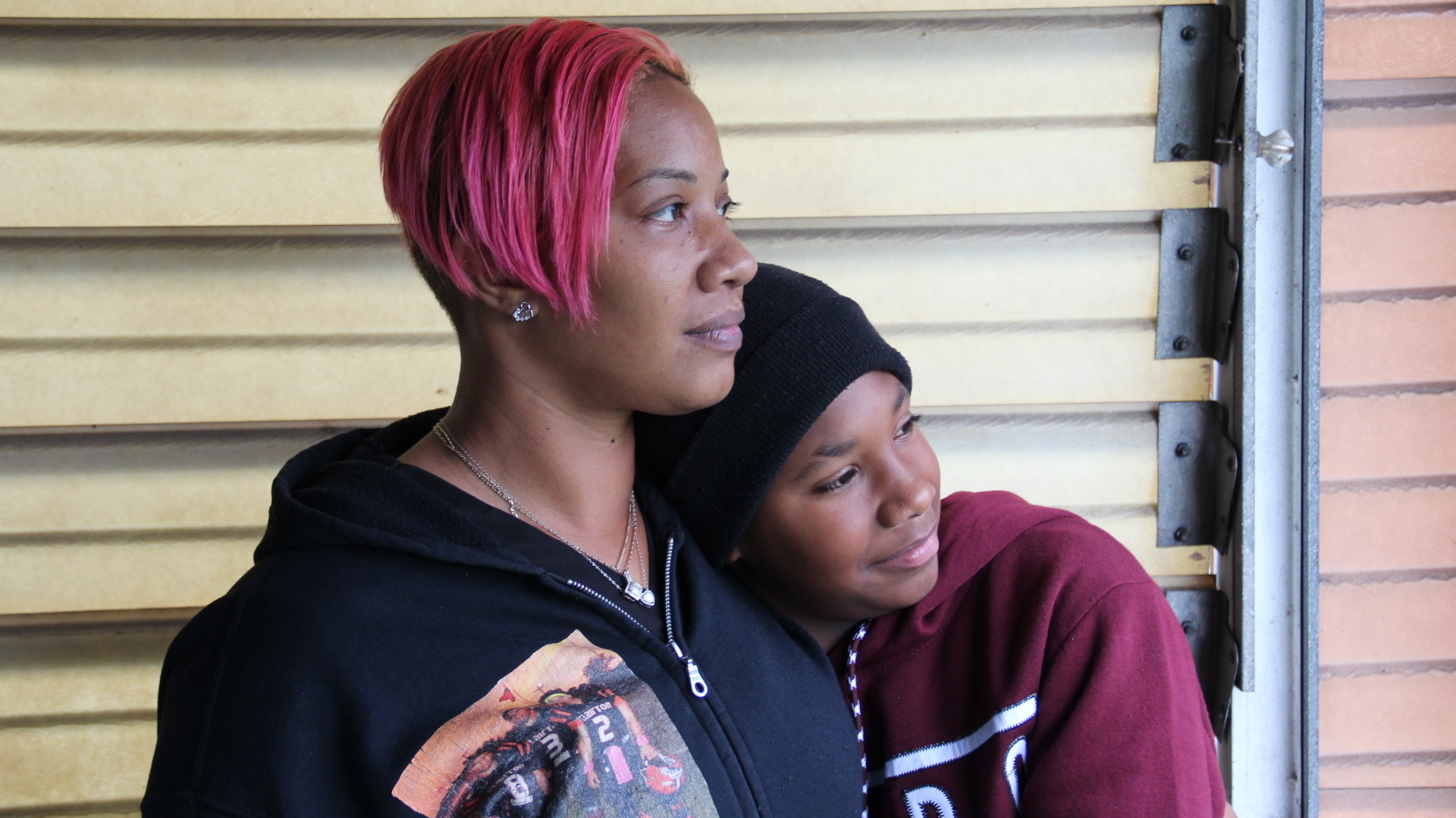 Collette Williams and her son SaVaughn live a few blocks from the Clairton Coke Works. Pollutants from the plant exceed local limits, and Williams believes that exacerbates her son